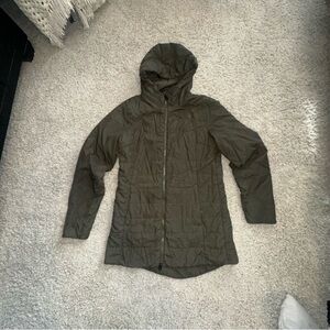 WOMENS MEDIUM NORTH FACE JACKET COAT WITH HOOD
